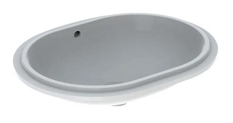 Geberit VariForm 61x46 cm alulról beépíthető mosdó túlfolyóval 500.757.01.2