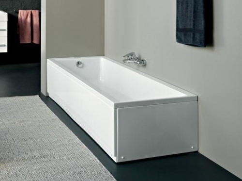 Kolpa-San Figaro 160x80 Beépíthető egyenes fürdőkád alacsony beépítési magassággal (30 cm) 596090