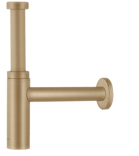 Hansgrohe Flowstar S dizájnszifon, szálcsiszolt bronz 52105140