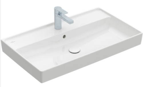 Villeroy & Boch Collaro 80x47 cm mosdó csiszolt alsó felülettel CeramicPlus felülettel 4A338GR1 (4A33 8G R1)