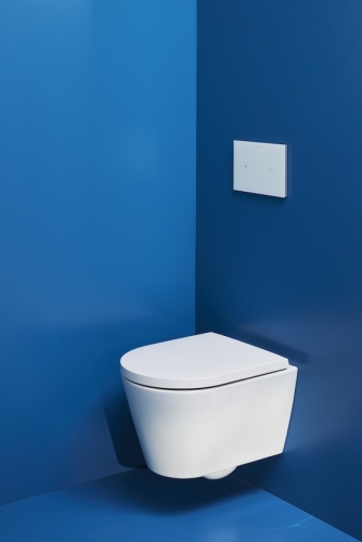 Laufen KARTELL BY LAUFEN perem nélküli compact fali wc, fehér H8203330000001