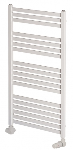 Radeco PINO AK3-400/EP standard törölközőszárítós csőradiátor (450 W, fehér, 850x430 mm)