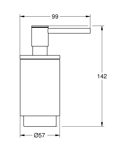 Grohe Selection szappanadagoló, matt warm sunset 41028DL0