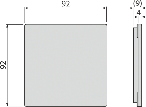 Alcaplast MPV013 Rozsdamentes rács a rozsdamentes padlóösszefolyókhoz 92×92 mm