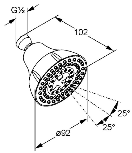 KLUDI A-QA fejzuhany 6239105-00