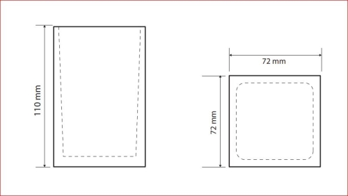 Sapho BEMETA VISTA fogkefetartó, 72x110x72mm, beige 120111026-101