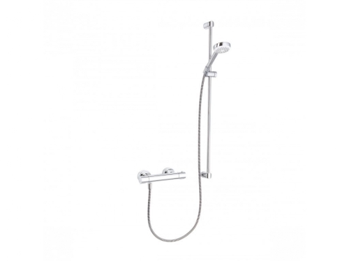 KLUDI Logo Shower Duo termosztátos zuhanycsaptelep zuhanyszettel 6857805-00