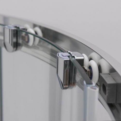 Roltechnik OBR2/900 negyedköríves zuhanykabin, zuhanytálca nélkül (brillant, transparent, 4000702)