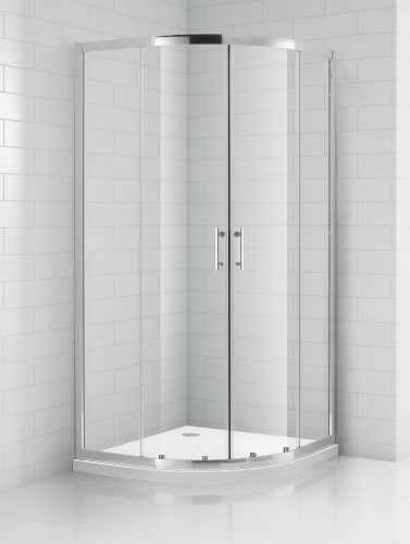Roltechnik OBR2/900 negyedköríves zuhanykabin, zuhanytálca nélkül (brillant, transparent, 4000702)