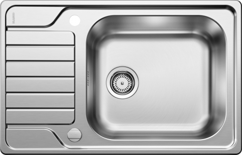 BLANCO DINAS XL 6 S Compact rozsdamentes mosogató két furattal, lefolyó távműködtetővel 525120