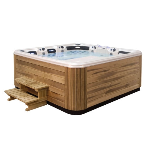 Vitalspa Thermowood fa lépcső