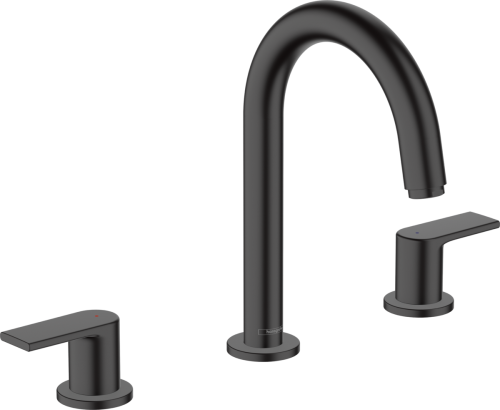 Hansgrohe Vernis Shape mosdócsaptelep, automata lefolyógarnitúrával matt fekete 71563670