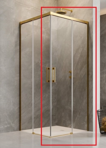 Radaway Idea Gold KDD 80 J zuhanykabin (egy ajtó), jobbos 387061-09-01R