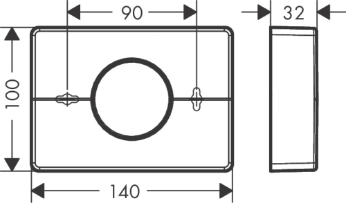 Hansgrohe AddStoris egészségügyi tasak adagoló, szálcsiszolt bronz 41773140