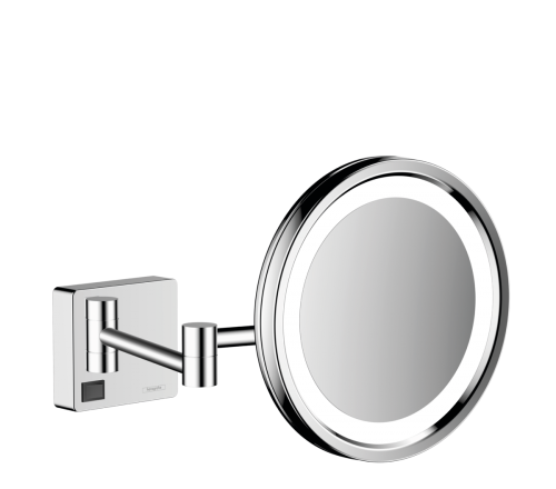 Hansgrohe AddStoris kozmetikai tükör LED világítással, króm 41790000