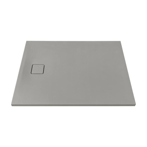 Marmy Loft öntött márvány zuhanytálca 100x120 cm, Valentino Grey 80 7983 10 12 53