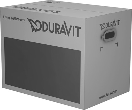 Duravit D-code fali wc szett 45350900A1