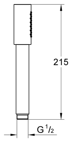 Grohe Sena Stick kézizuhany, króm 26465000