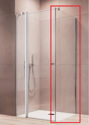 Radaway Eos KDJ II S1 75 szögletes zuhanykabin (NEM komplett termék) 13799409-01