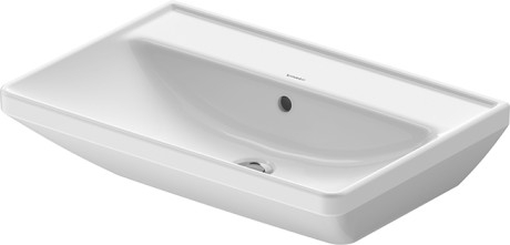 Duravit D-Neo mosdó 65x44 cm csaplyuk nélkül WonderGliss bevonat 23666500601