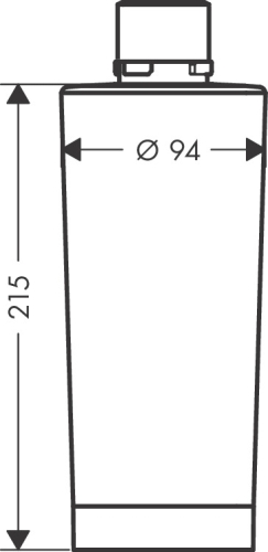 Hansgrohe Aqittura M91 Aktív szén szűrő 76814000