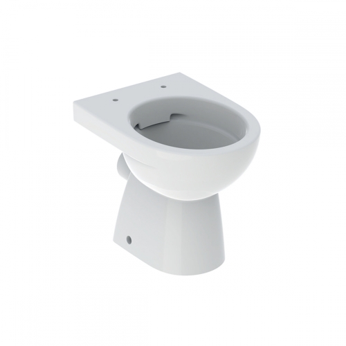 Geberit Selnova álló WC, mélyöblítésű, hátsó kifolyású, részben zárt forma, Rimfree, 49cm 500.480.01.1