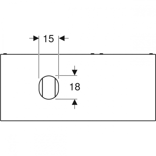 Geberit VariForm alsó szekrény pultra ültethető mosdóhoz, három fiókkal és bűzzárral, 120x55x51cm, tölgy / melamin faszerkezet, tölgy / melamin faszerkezet 501.187.00.1