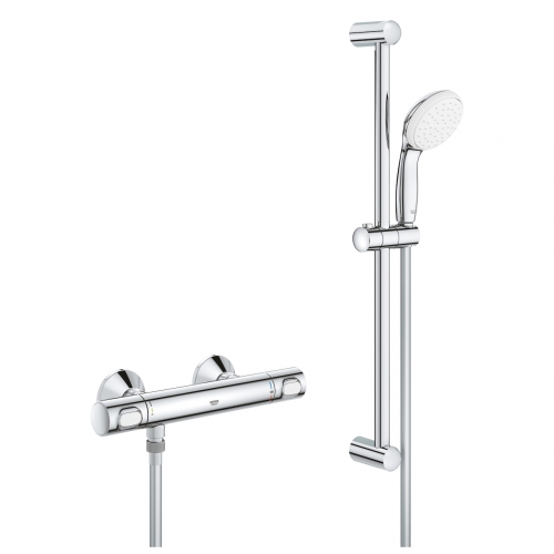 GROHE Grohtherm 500 termosztátos zuhany csaptelep zuhanyszettel 34796000