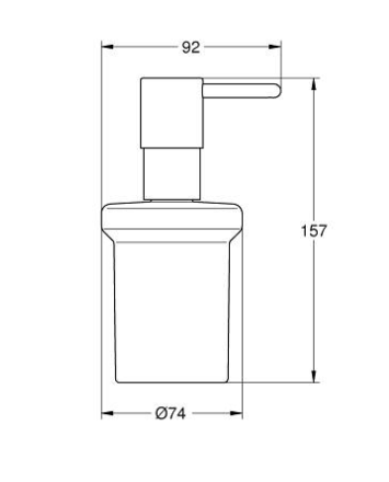 Grohe Start tartalék szappan-adagoló 41188000