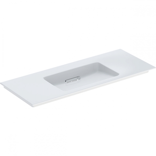 Geberit ONE 120x48 cm KeraTect mosdó csaplyuk nélkül, fehér 505.016.00.1