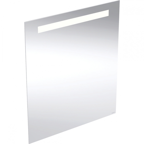 Geberit Option Basic Square 60x70 cm tükör világítással, eloxált alumínium 502.805.00.1
