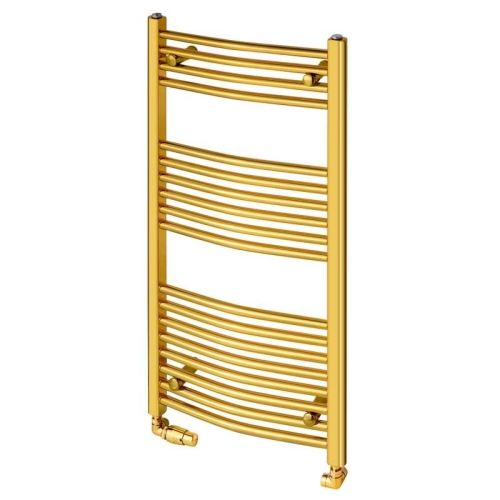 Radeco ADAMO GOLD 2 design fürdőszobai radiátor (900x500 mm, arany)