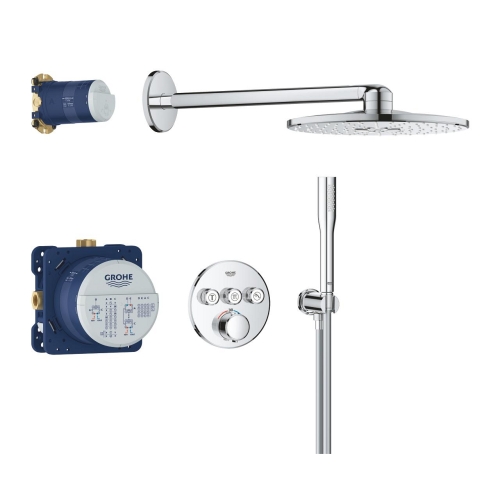 Grohe Precision SmartControl falsík alatti zuhanyrendszer Vitalio SmartActive 310 fejzuhannyal 34874000