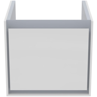 Ideal Standard Connect Air Cube 43 cm fali mosdótartó szekrény 1 fiókkal, fehér/szürke E0842KN