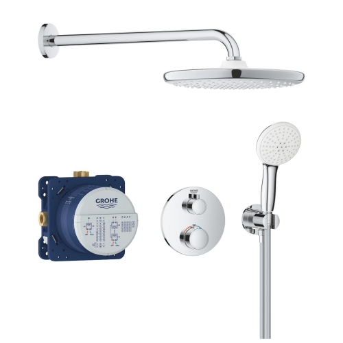 Grohe Grohtherm falsík alatti zuhanyrendszer Tempesta 250 fejzuhannyal 34872000