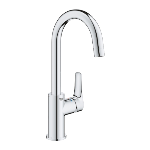 Grohe Eurosmart egykaros mosdócsaptelep L-es méret klikk-klakkos leeresztővel, króm 23970003