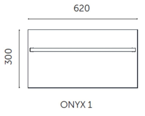 AREZZO design ONYX 1 WHITE elektromos törölközőszárító radiátor matt fehér üveg AR-ONYX1MWMATT