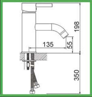 Feromix Minimal Plus 31310.1 mosdó csaptelep