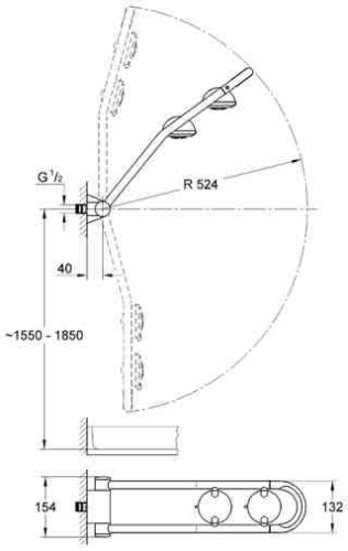 Grohe Freehander 27005 000 Zuhanyrendszer (27005000)