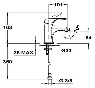 Mofém Inka 150-0043-00 Mosdó csaptelep