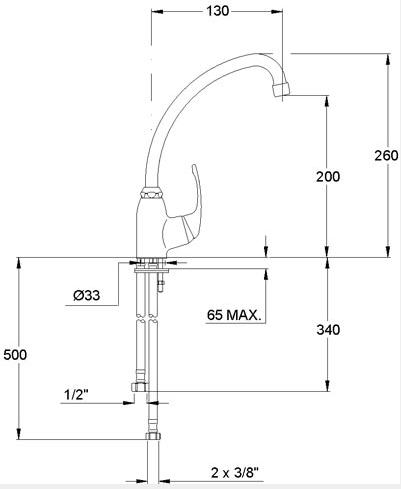 Mofém 160-0013-01 Bojler csaptelepek