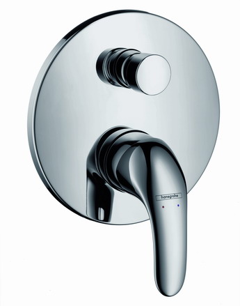 Hansgrohe Focus E 31744 000 falsík alatti kád csaptelep külső rész (31744000)