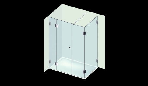 Varioglass Signum 205 Zuhanykabin (120x80x200 cm)