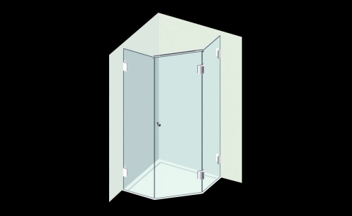 Varioglass Moment 301 Zuhanykabin (110x110x200 cm)