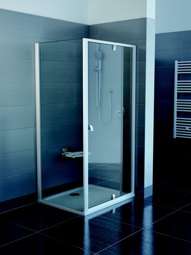 Ravak Pivot PPS zuhanyfal (80x190 cm, szatén, Transparent, 80 cm, #90G40U00Z1)