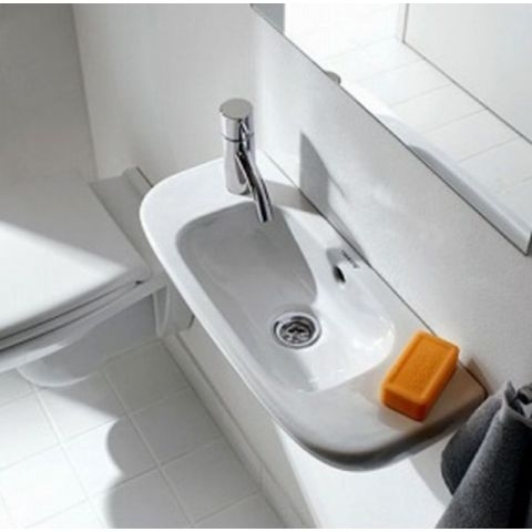 Duravit D-Code 50x22 cm kézmosó csaplyuk bal oldalon 070650 (07065000092)