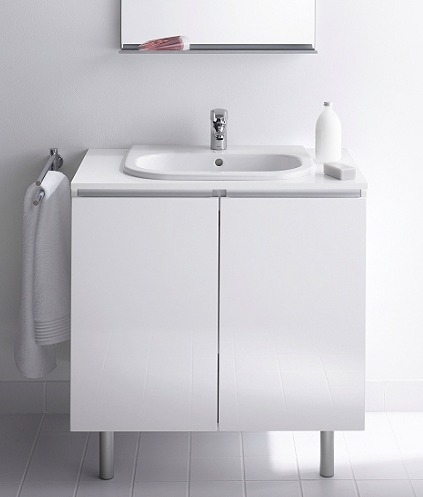 Duravit D-Code 54x43 cm beépíthető mosdó 033754 (0337540000)