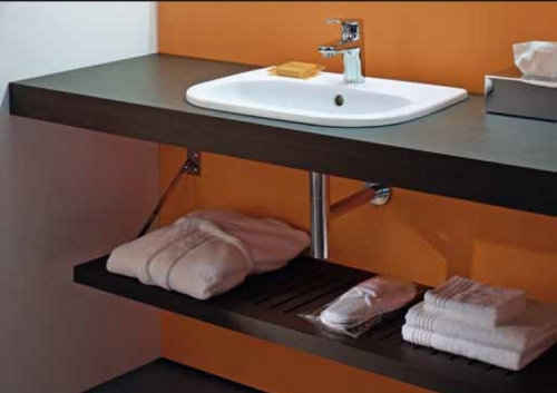 Duravit D-Code 54x43 cm beépíthető mosdó 033754 (0337540000)