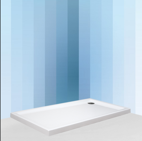Roltechnik Flat Kvadro négyszögletű zuhanytálca (beépíthető, 80x80 cm, #8000118)