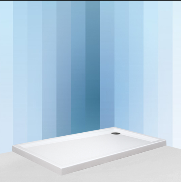 Roltechnik Flat Kvadro téglalap alakú zuhanytálca (beépíthető, 120x90 cm, #8000124)